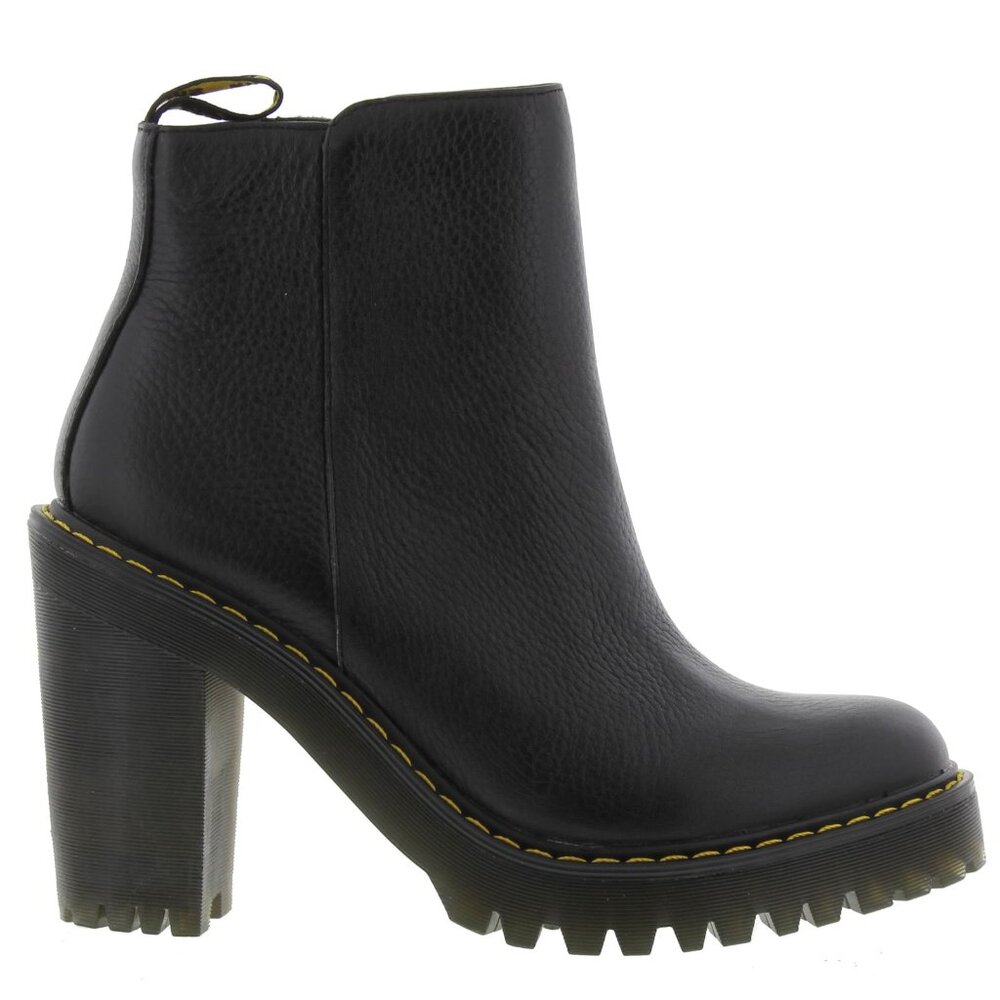 Black Dr. Marten’s Magdalena heels. Size 10 US/8 UK/42 EU.